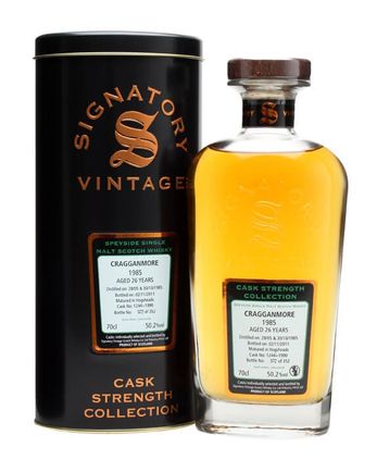 Cragganmore 1985 26 år gammal Cask Strength Collection