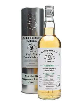 Cragganmore 1997 14 år gammal Casks # 1124 5 Signatory Un-Chillfiltered Collection