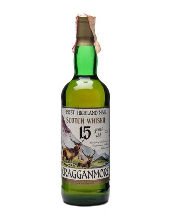 Cragganmore 15 år gammal Bottled 1980s Sestante