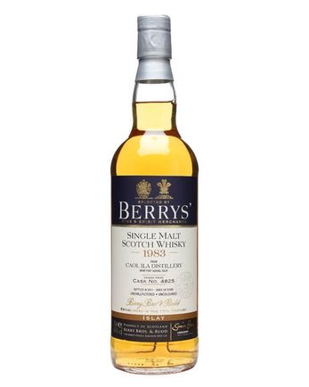 Caol Ila 1983 28 år gammal Cask #4825 Berry Bros & Rudd