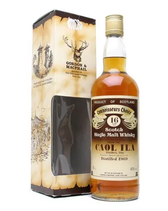 Caol ila 1969 16 år gammal Connoisseurs Choice Gordon & Macphail