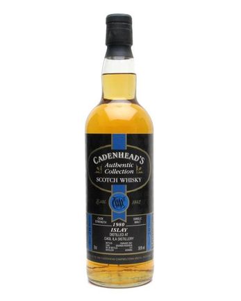 Caol ila 1980 20 år gammal Cadenhead's