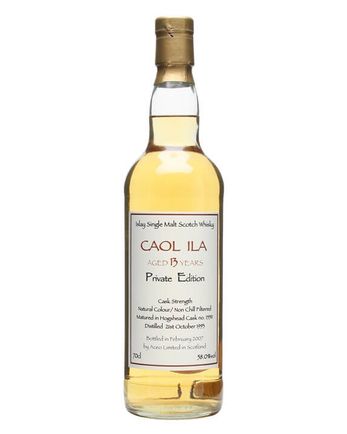 Caol Ila 1993 13 år gammal Cask #15511 Case in Cask