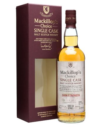 Caol Ila 1981 20 år gammal Cask #3234 Mackillop's Choice