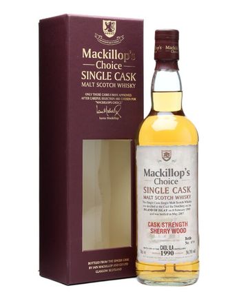 Caol Ila 1990 17 år gammal Sherry Wood Mackillop's