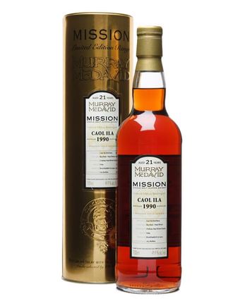 Caol Ila 1990 21 år gammal Haut Brion Finished Murray McDavid Mission