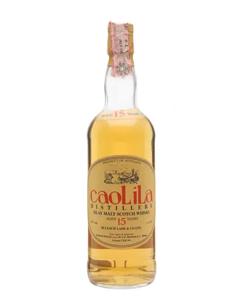 Caol ila 15 år gammal Bottled 1980's