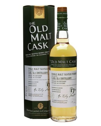Caol Ila 1996 17 år gammal Old Malt Cask Hunter Laing