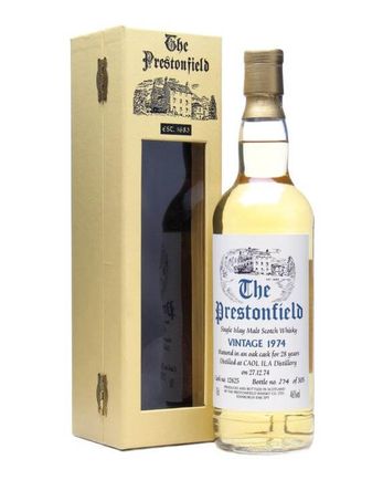 Caol Ila 1974 28 år gammal Prestonfield