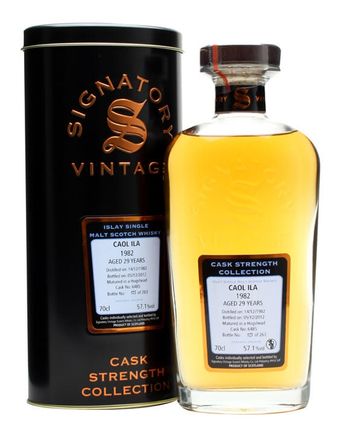 Caol Ila 1982 29 år gammal Cask #6485 Signatory Cask Strength Collection