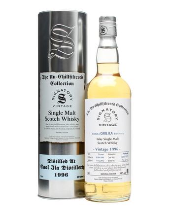 Caol Ila 1996 16 år gammal Cask #12563+72 Signatory Un-Chillfiltered Collection