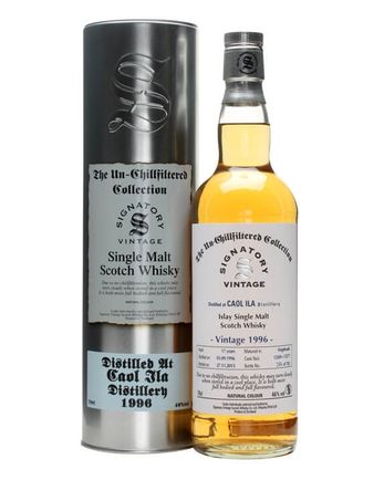 Caol Ila 1996 17 år gammal Signatory Un-Chillfiltered Collection