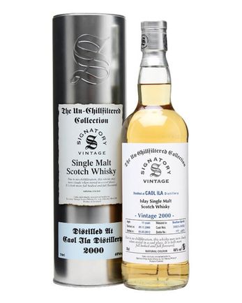 Caol Ila 2000 11 år gammal Bourbon Cask #310331 2 Signatory Un-Chillfiltered Collection