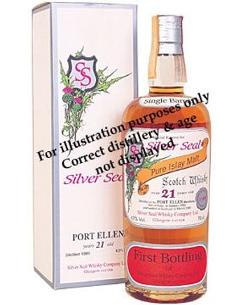 Caol ila 1980 20 år gammal Silver Seal