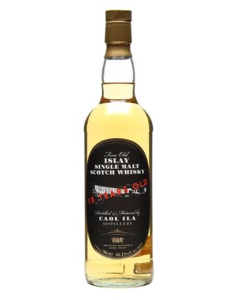 Caol Ila 18 år gammal TWE Retro Label The Whisky Exchange
