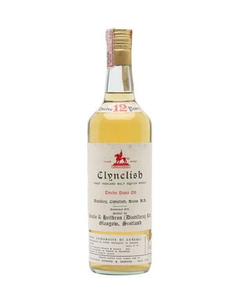 Clynelish 12 år gammal Cask Strength Bottled 1970's