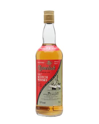 Clynelish 12 år gammal Green Red Label Bottled 1980s