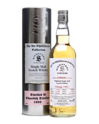 Clynelish 1992 18 år gammal Un Chillfiltered Signatory
