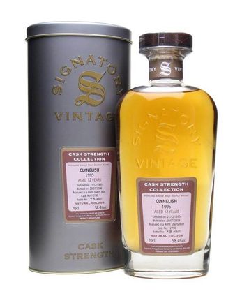 Clynelish 1995 12 år gammal Refill Sherry Butt Signatory Cask Strength Collection