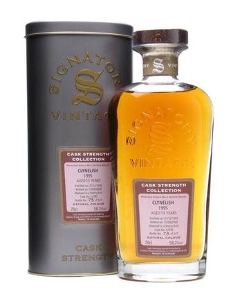 Clynelish 1995 13 år gammal Sherry Butt Signatory