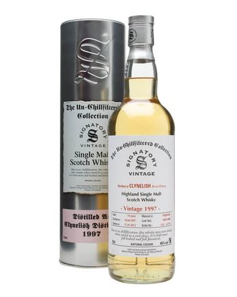 Clynelish 1997 14 år gammal Casks #4605 6 Signatory Un-Chillfiltered