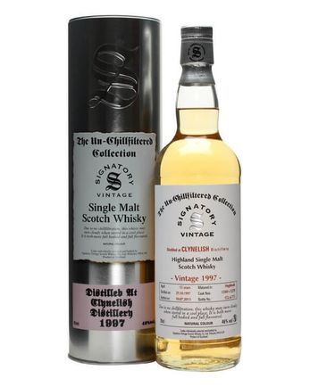Clynelish 1997 15 år gammal Cask #12369+70 Signatory Un-Chillfiltered Collection