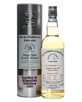 Clynelish 1997 16 år gammal Cask #12371+2 Signatory Un-Chillfiltered Collection