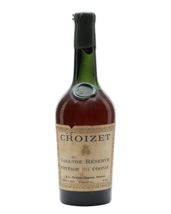 Croizet Grande Reserve 1914 Cognac Bottled 1950s