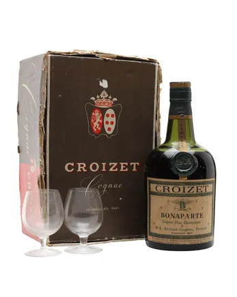 Croizet 1906 Bonaparte Cognac 2 Glasses