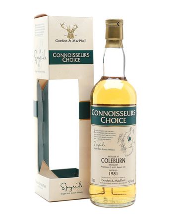 Coleburn 1981 Connoisseurs Choice Gordon & Macphail