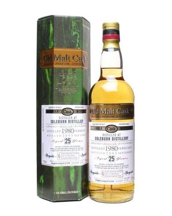 Coleburn 1980 25 år gammal Old Malt Cask #2128 Douglas Laing