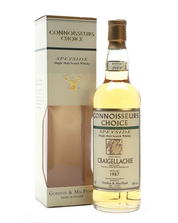 Craigellachie 1987 15 år gammal Connoisseurs Choice Gordon & Macphail