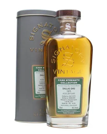 Dallas Dhu 1975 29 år gammal Signatory Cask Strength Collection