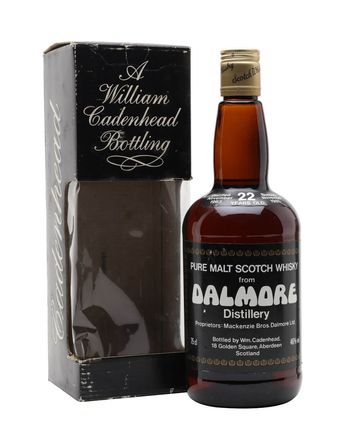 Dalmore 1963 22 år gammal Cadenhead's