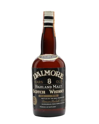 Dalmore 8 år gammal Bottled 1970's
