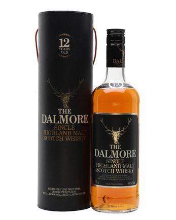 Dalmore 12 år gammal Bottled 1980's black label