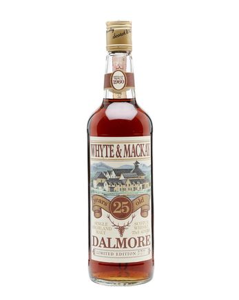 Dalmore 25 år gammal Bottled 1980's