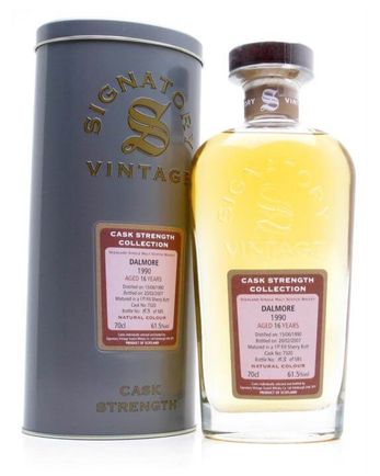Dalmore 1990 16 år gammal Sherry Cask Signatory