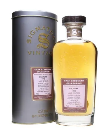Dalmore 1990 18 år gammal Signatory Cask Strength Collection