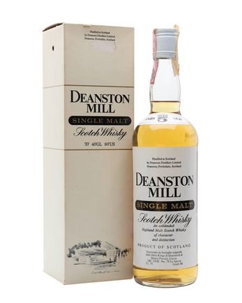 Deanston Mill 5 år gammal Bottled 1980s