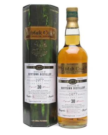 Dufftown 1977 30 år gammal Cask 3516 Douglas Laing Old Malt Cask