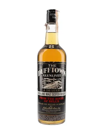 Dufftown Glenlivet 8 år gammal Bottled 1980s