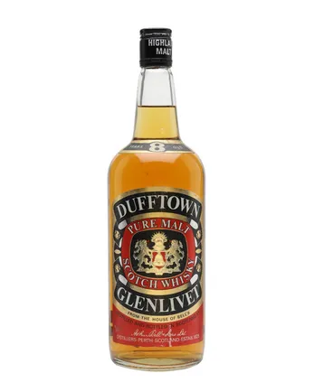 Dufftown Glenlivet 8 år gammal Bottled 1980's 100cl
