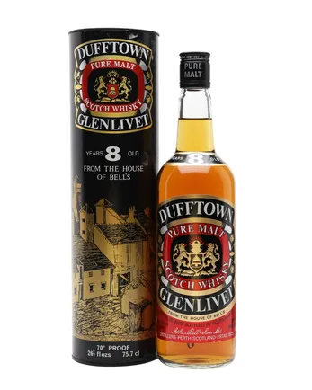 Dufftown 8 år gammal Bottled 1980's