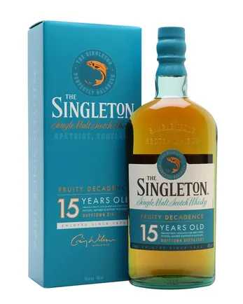 Singleton of Dufftown 15 år gammal