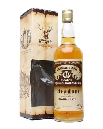 Edradour 1972 10 år gammal Connoisseurs Choice Gordon & Macphail