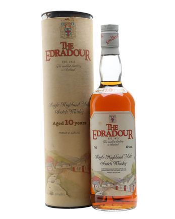 Edradour 10 år gammal Bottled 1980s 75cl