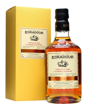 Edradour 1993 18 år gammal Sauternes Cask Finish #87374
