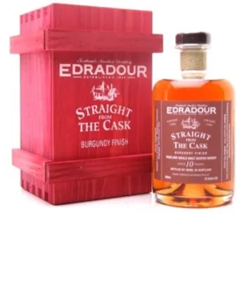 Edradour 1995 10 år gammal Burgundy Finish