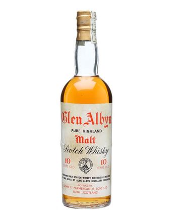 Glen Albyn 10 år gammal Bottled 1970's 75cl